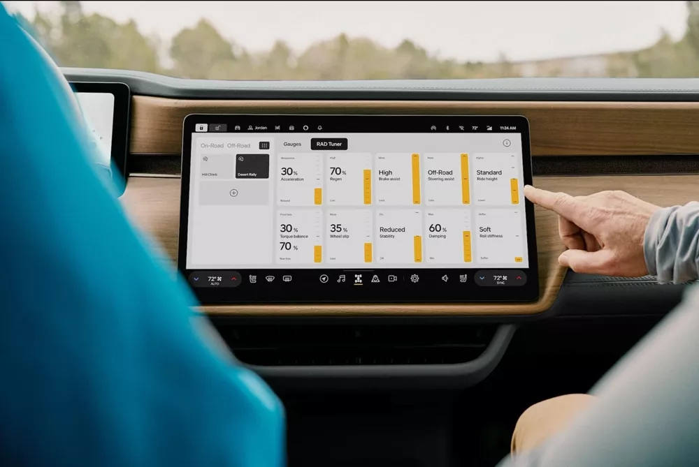 Rivian λογισμικό αυτόνομης οδήγησης