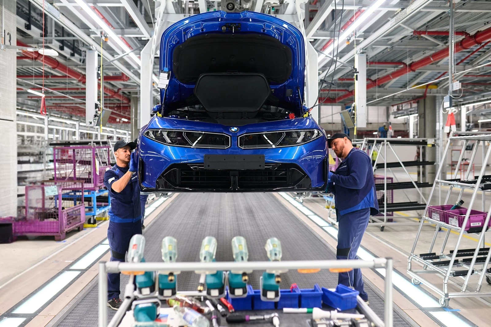 BMW i3 γραμμή παραγωγής