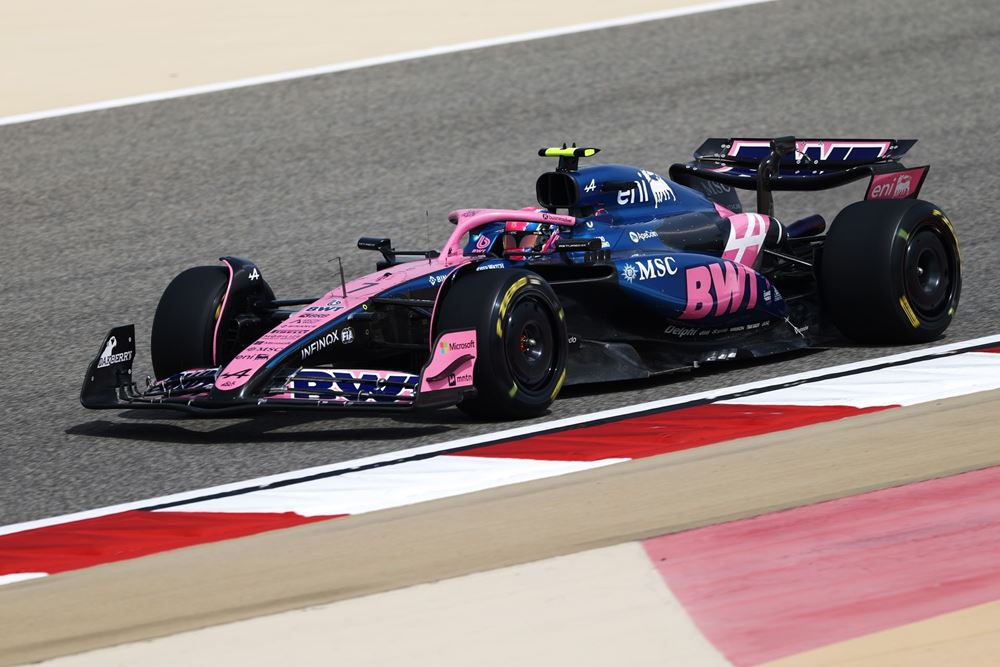 F1 δοκιμές Μπαχρέιν Alpine