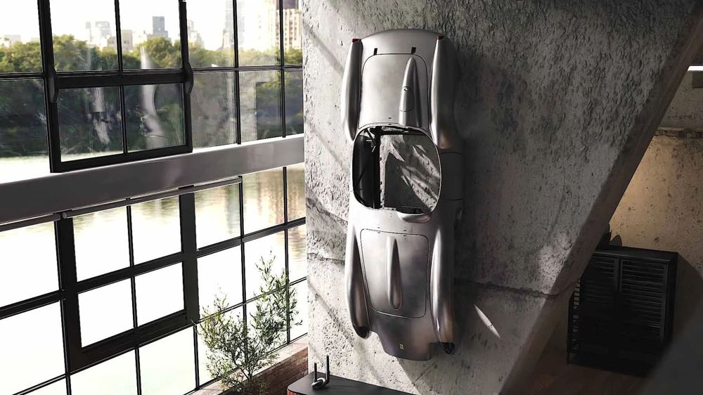 Ferrari 250 Testa Rossa γλυπτό έργο τέχνης