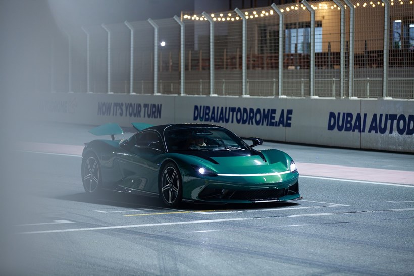 Pininfarina Battista ρεκόρ επιτάχυνσης και φρεναρίσματος