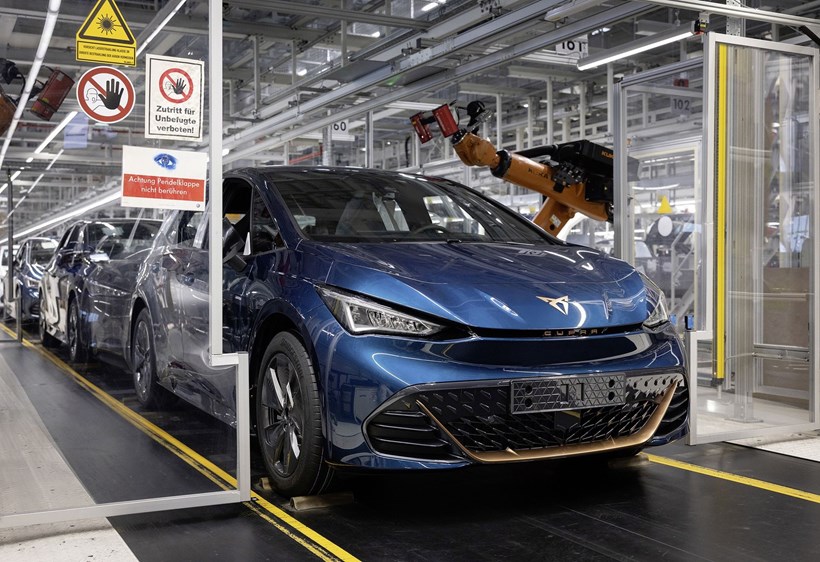 Volkswagen Zwickau Εργοστάσιο Cupra Born