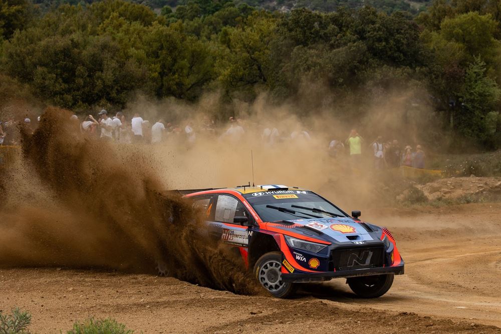 WRC Ράλι Σαρδηνίας Lappi Hyundai