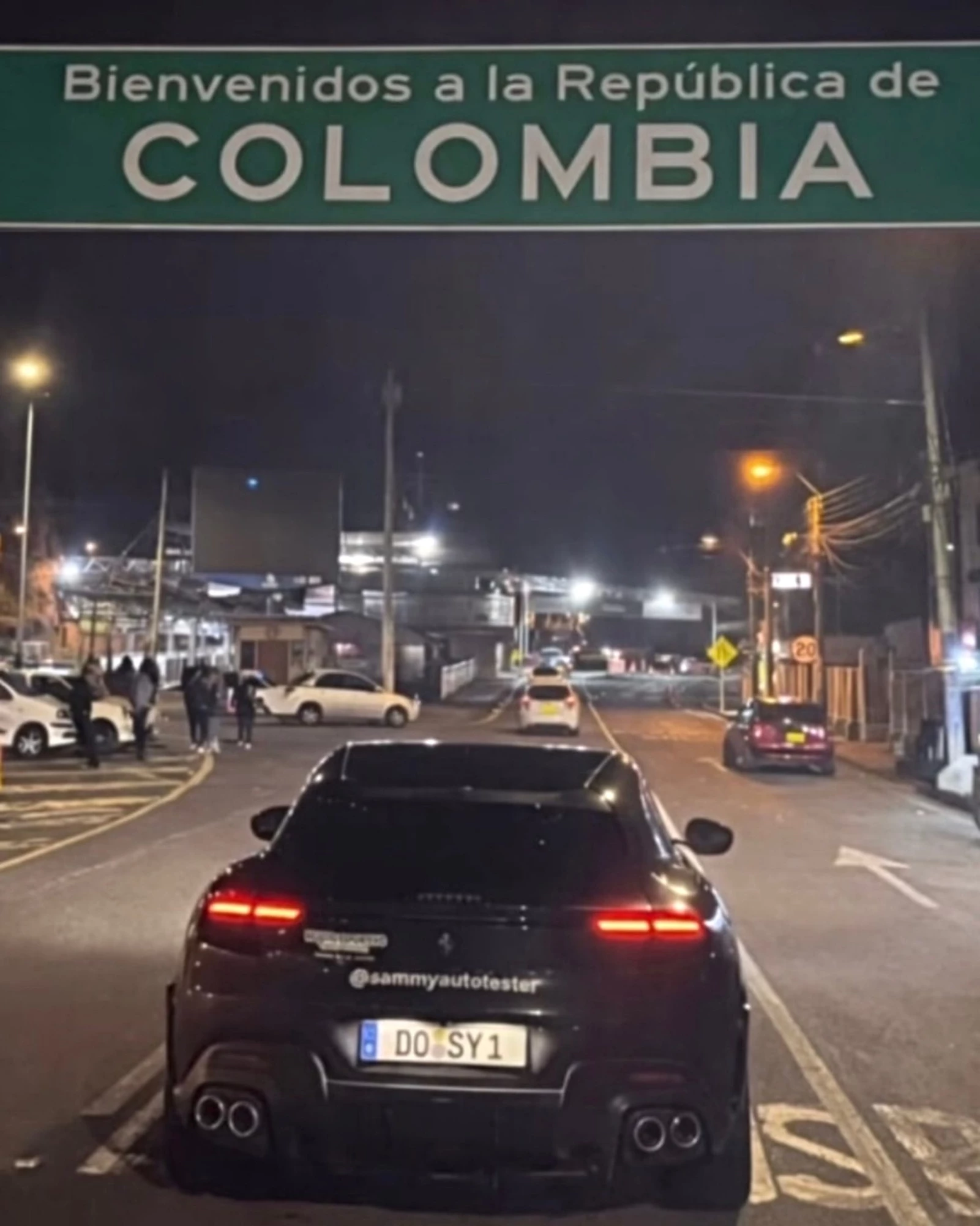 Ferrari Purosangue διάσχιση Panamericana