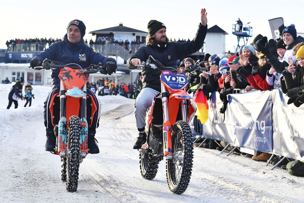 Race Of Champions Loeb - Vettel