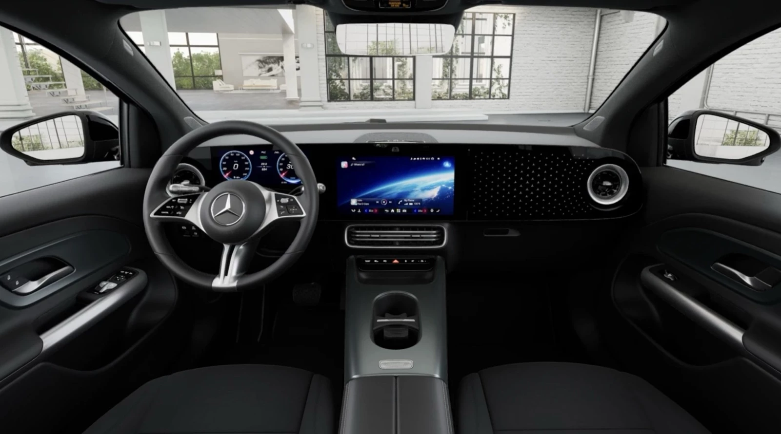 Mercedes GLA ταμπλό βασικής έκδοσης