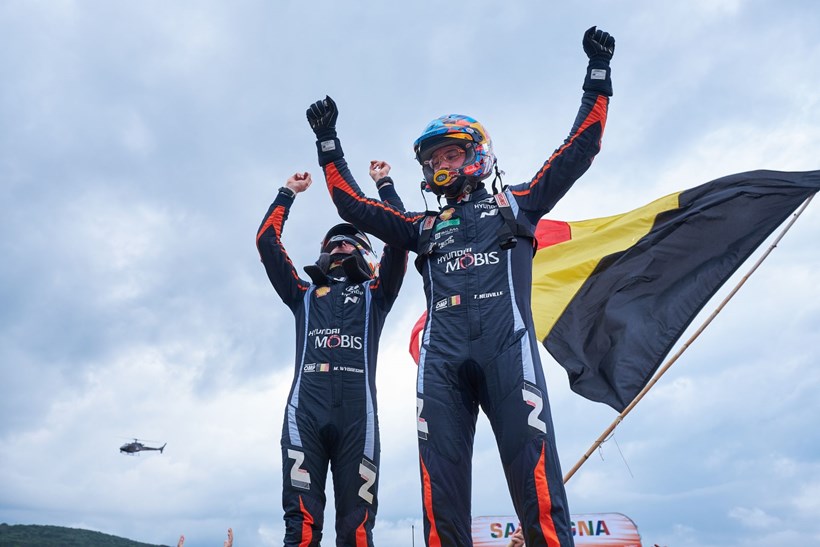 WRC Ράλι Σαρδηνίας Neuville Hyundai