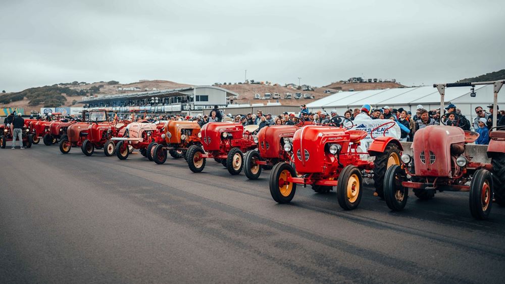 Porsche Rennsport Reunion 7 Tractors