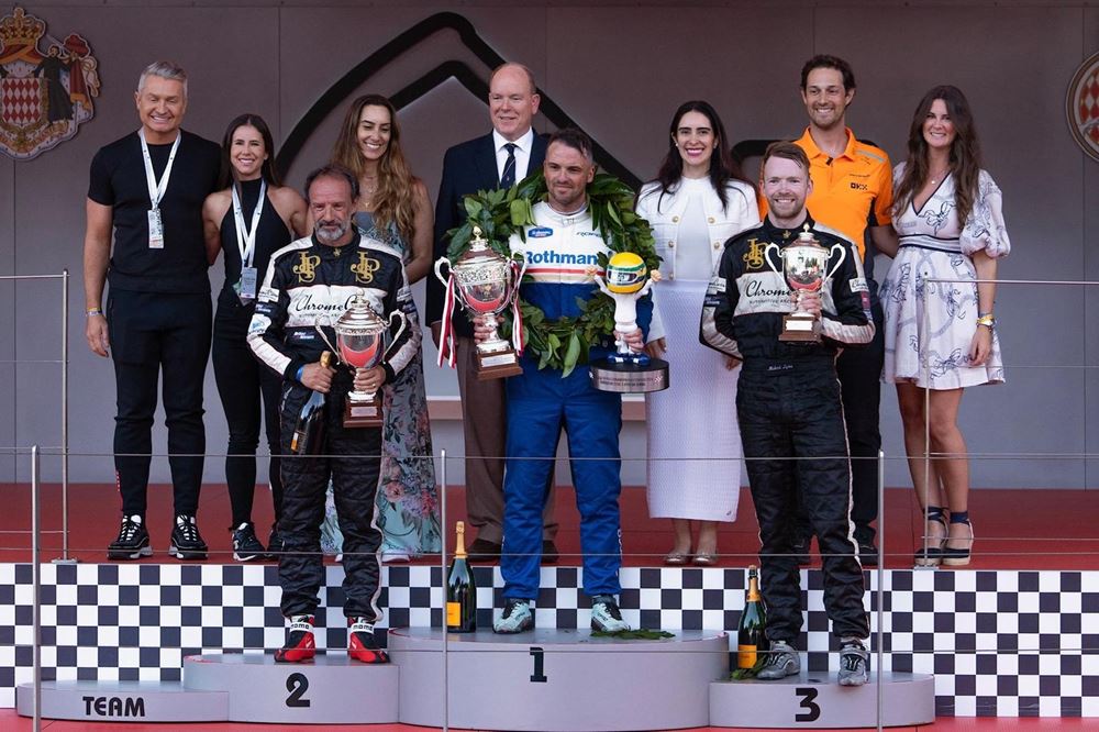 F1 Grand Prix ιστορικών μονοθεσίων Μονακό Antoine le Pilot Comic