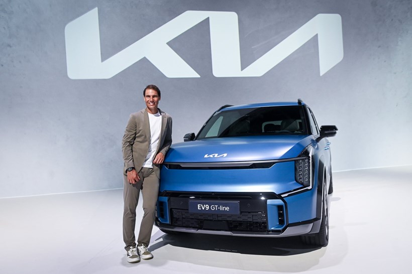 Kia EV9 Rafael Nadal