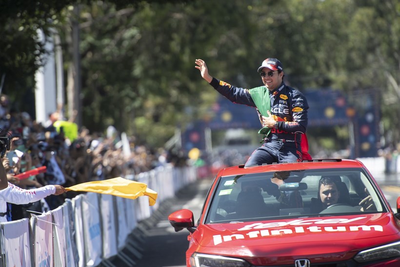RedBull Showrun Guadalajara Sergio Perez