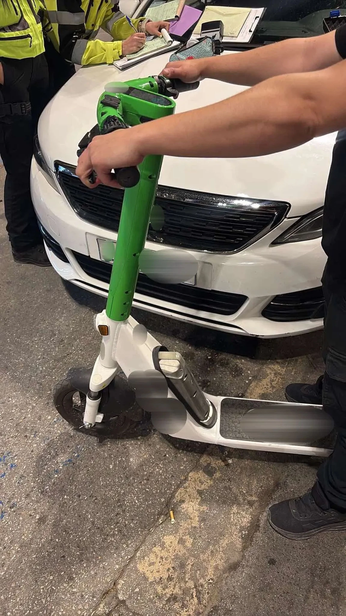 έλεγχοι τροχαίας σε πατίνια