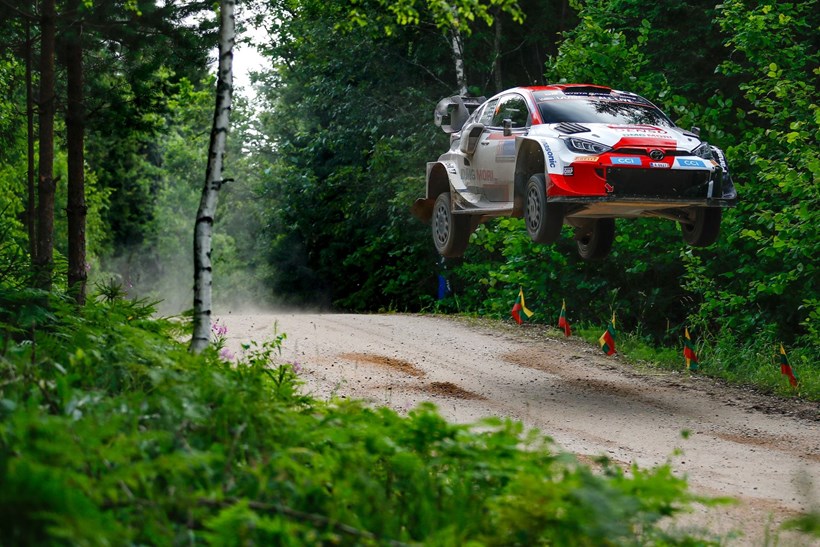 WRC Estonia Toyota Evans