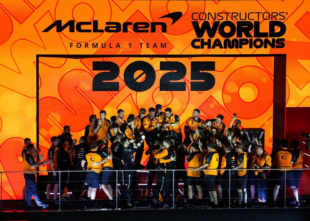 F1 GP Σιγκαπούρης McLaren πρωταθλήτρια 2025