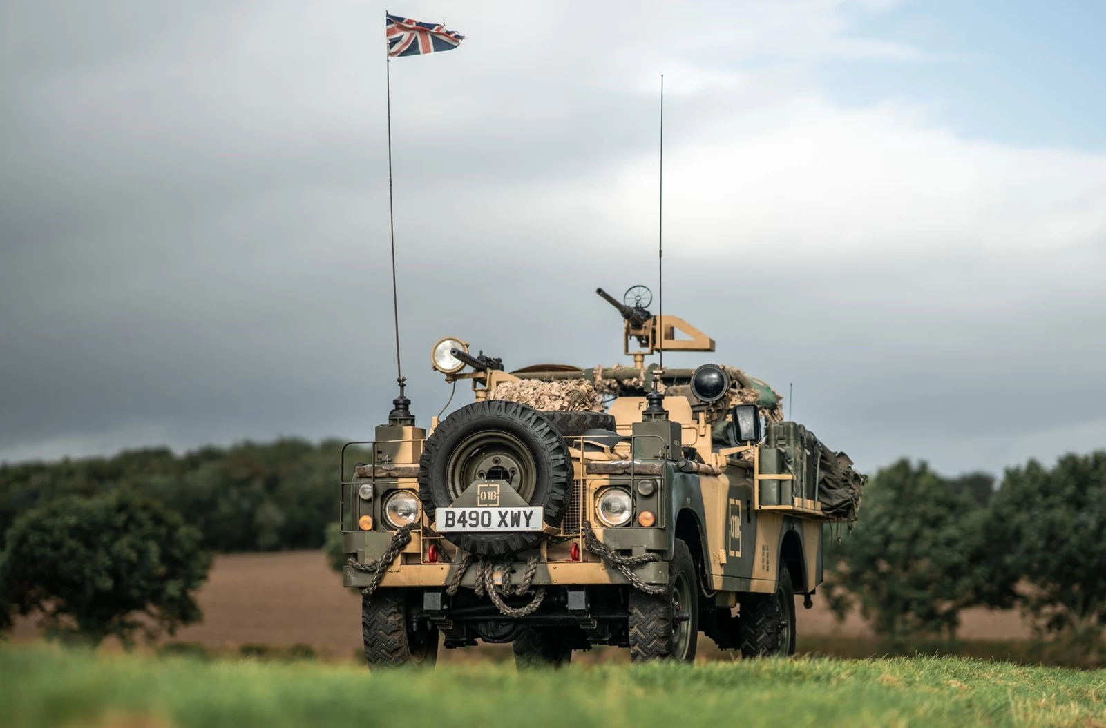 Land Rover στρατιωτικό όχημα