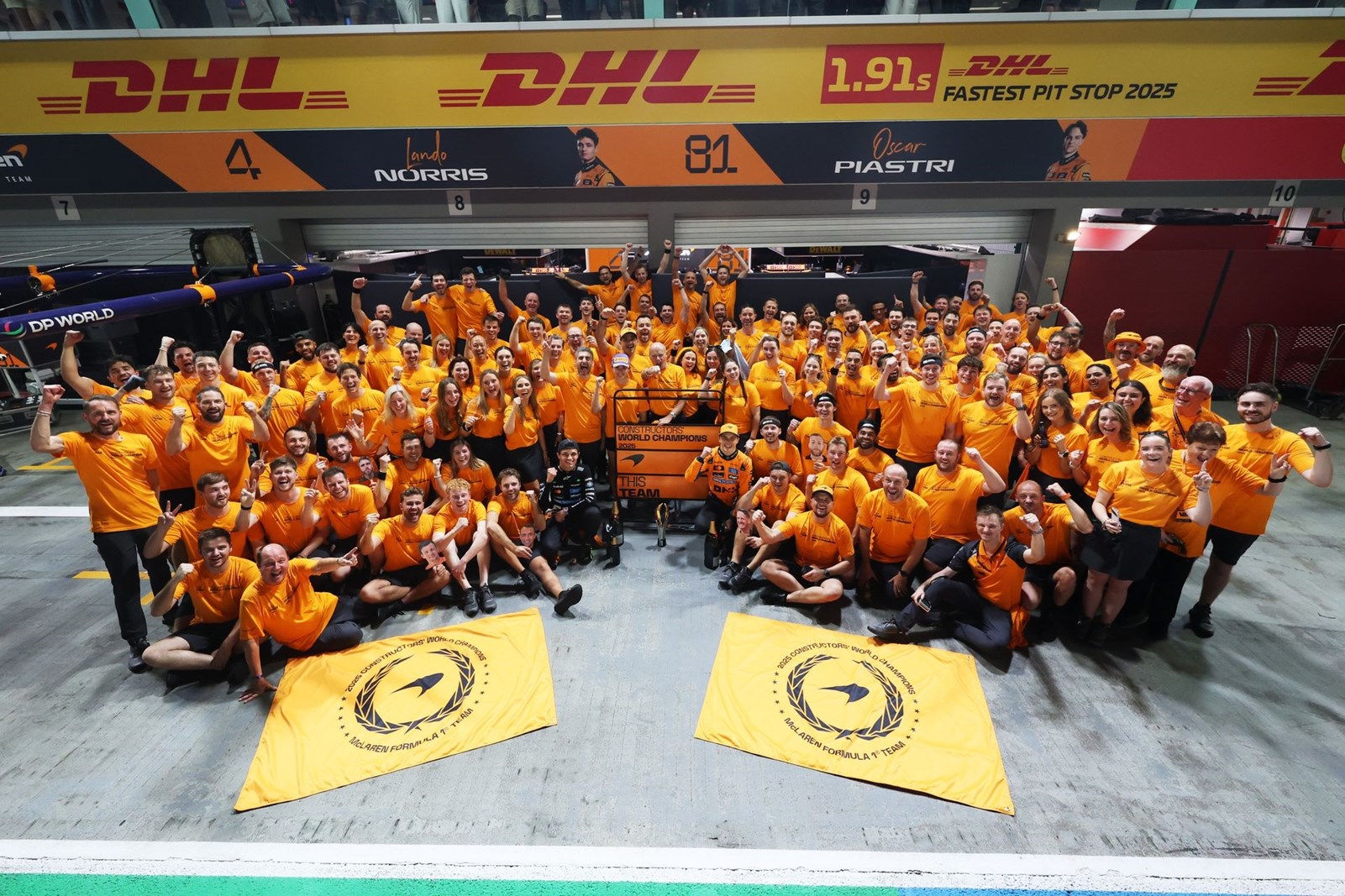 McLaren Πρωταθλήτρια κατασκευαστών F1 2025