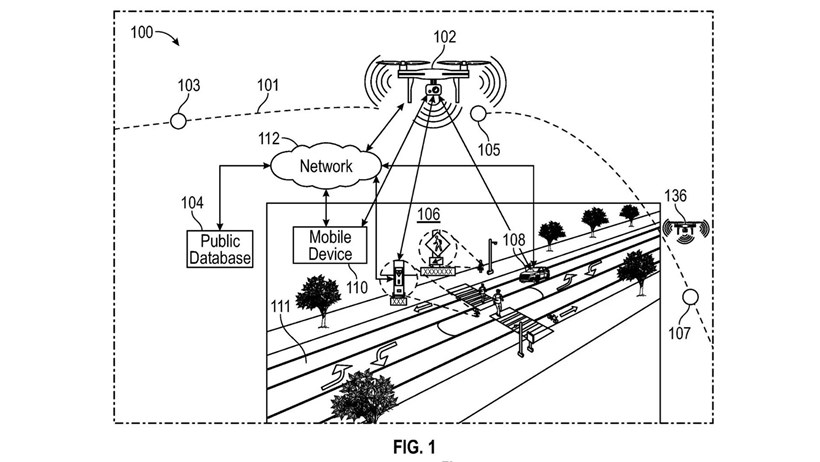 Πατέντες Ford για συνεργασία drones και αυτοκινήτων