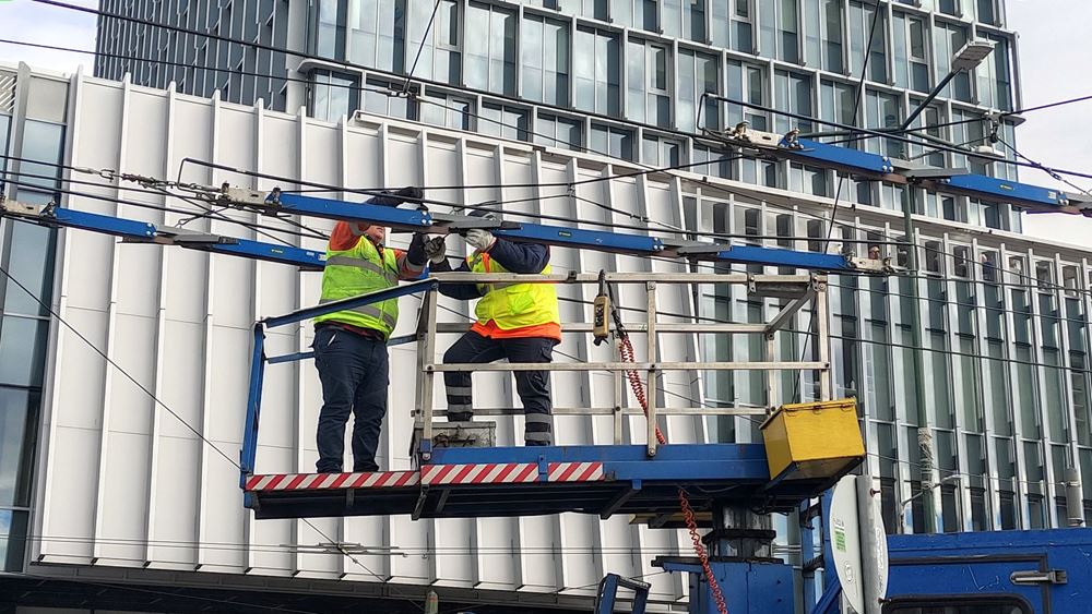 Τρολεϊ καλώδια πειραιάς