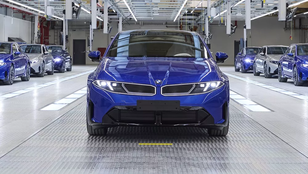 BMW i3 γραμμή παραγωγής
