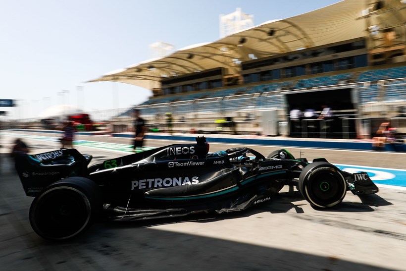 F1 Official Test Bahrain Day 1 Mercedes
