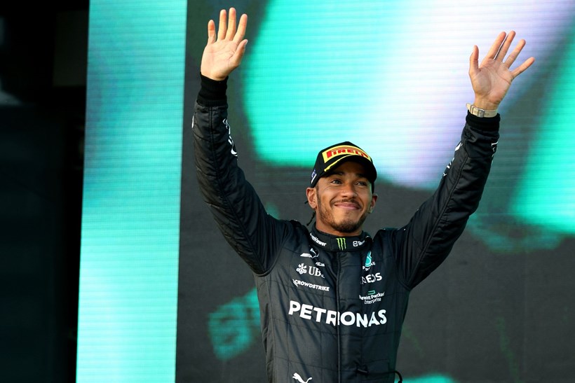 Lewis Hamilton Podium