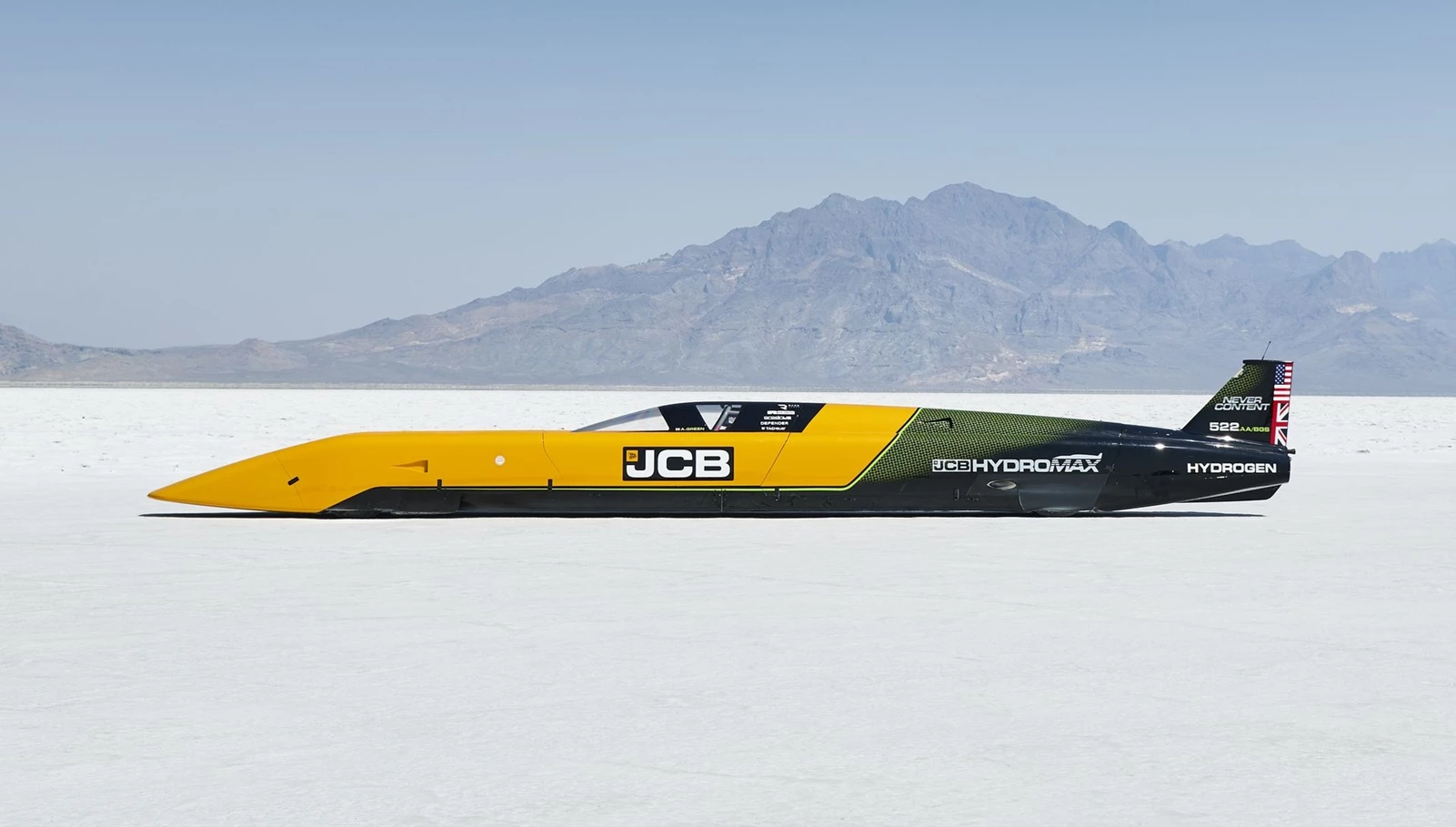 JCB Hydromax παγκόσμιο ρεκόρ ταχύτητας