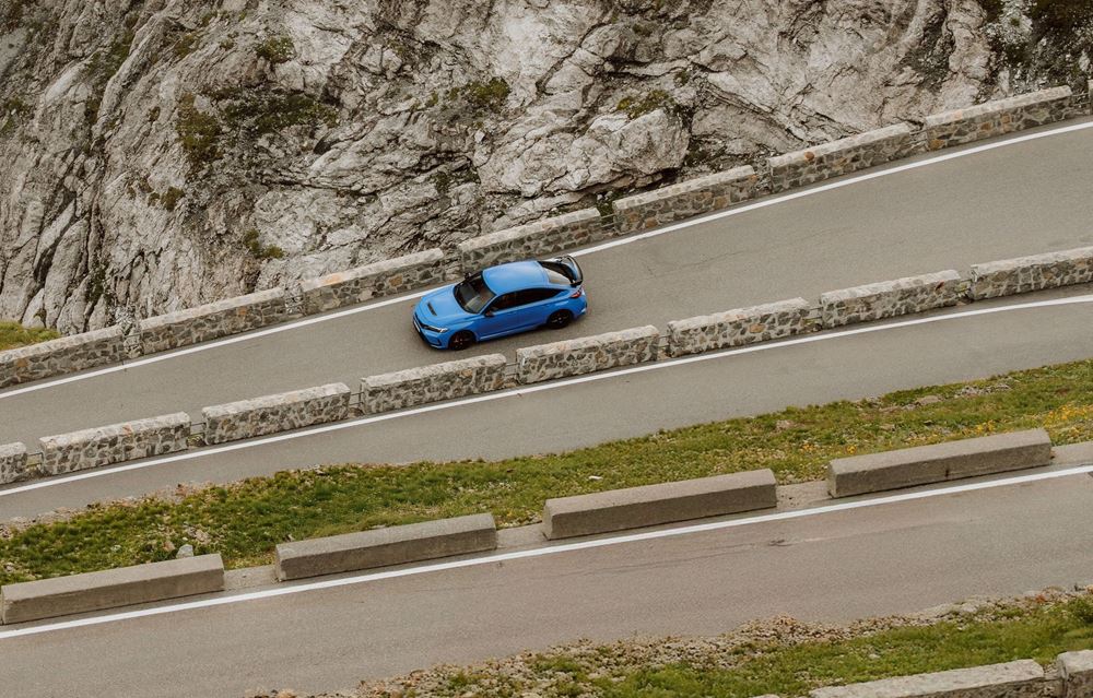 Honda Civic Type-R Διαδρομές οδήγησης Ευρώπη