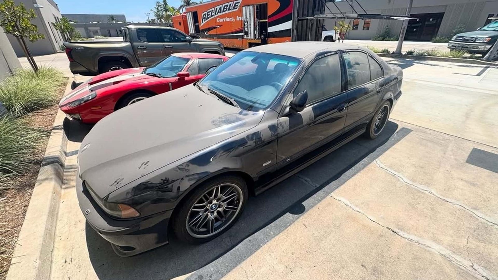 BMW M5 E39 garage
