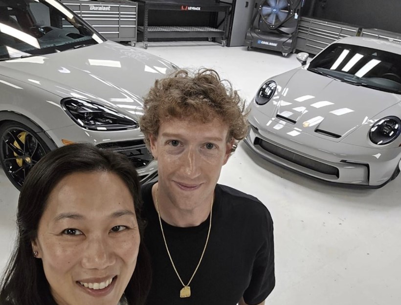 Mark Zuckerberg custom Porsche