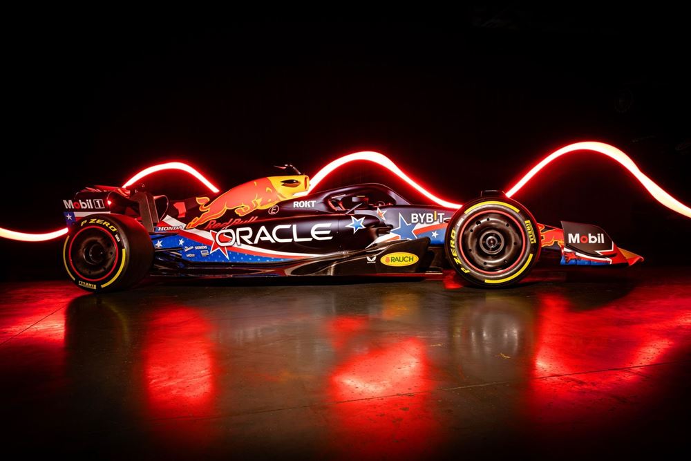 Red Bull Texas Livery Grand Prix ΗΠΑ