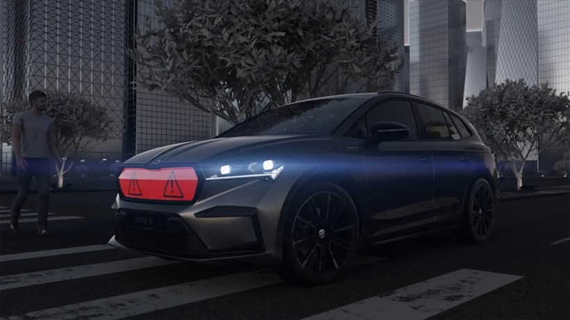 Skoda LED grille