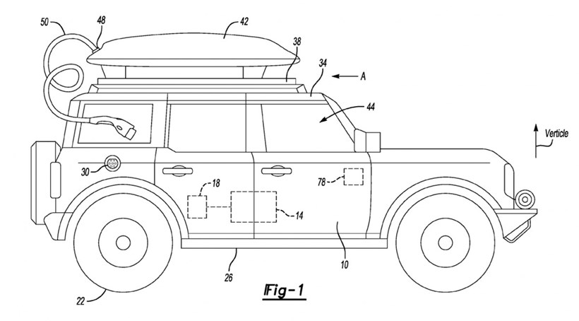 Ford Power Bank Battery Patent