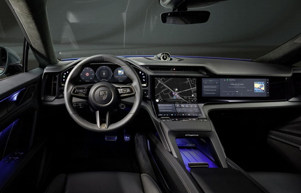 Porsche Cayenne Electric Interior