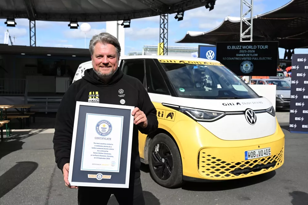 VW ID. Buzz ρεκόρ Guinness