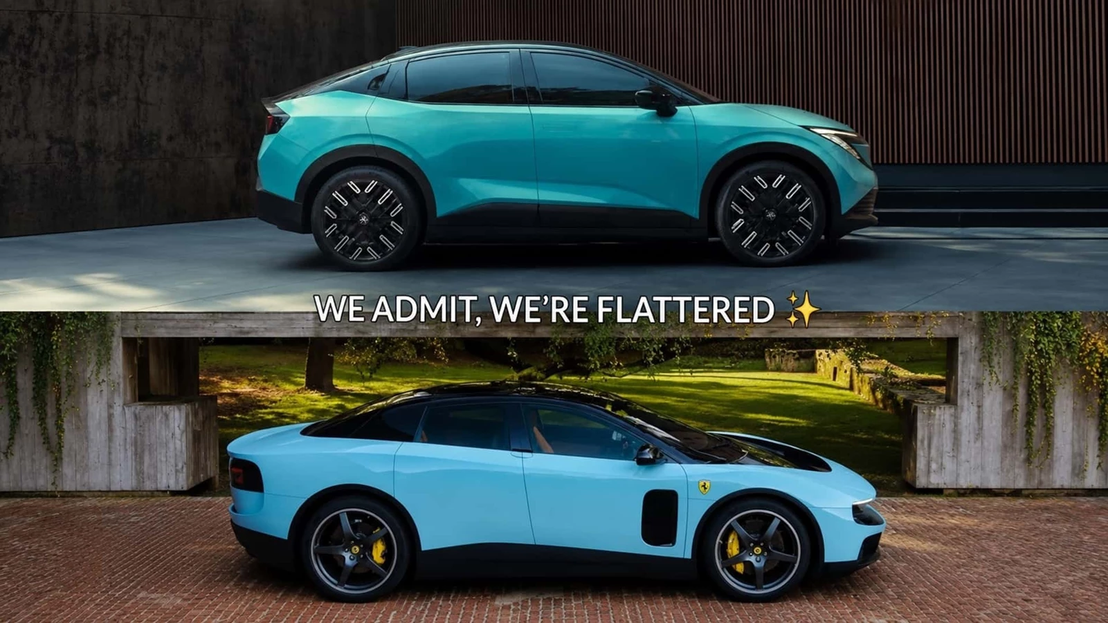 Nissan Leaf & Ferrari Luce