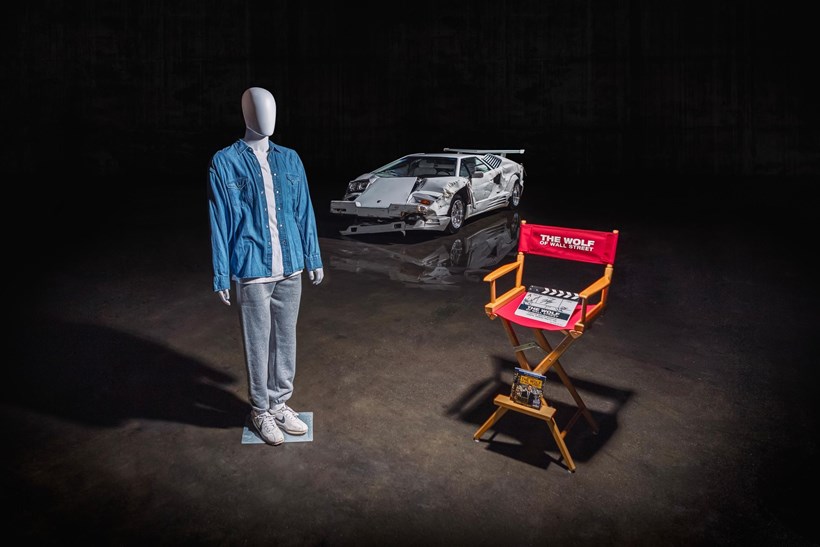Lamborghini Countach Λύκος της Wall Street τρακαρισμένη