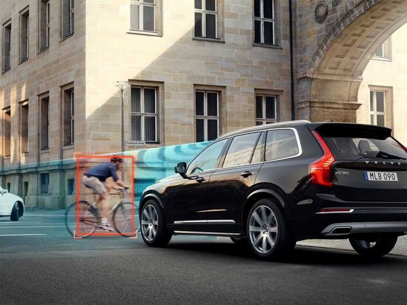 Volvo City Safety pedestrians