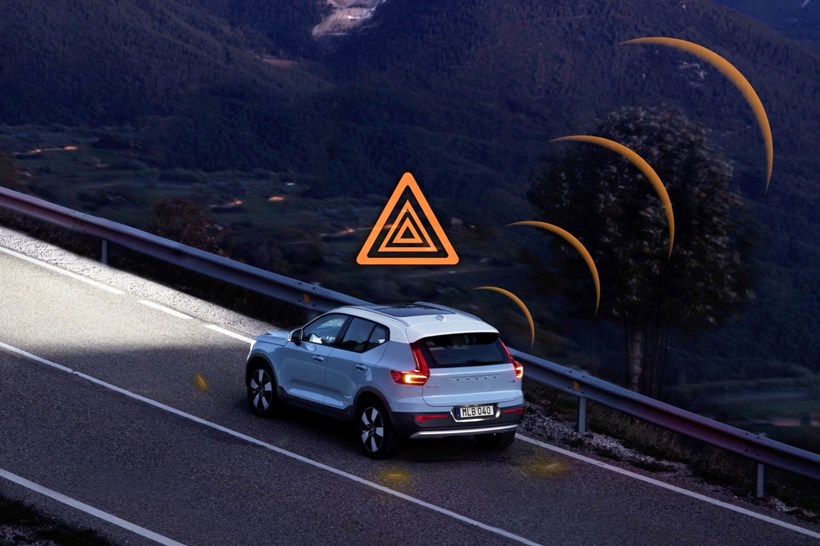 Volvo Accident Ahead Alert