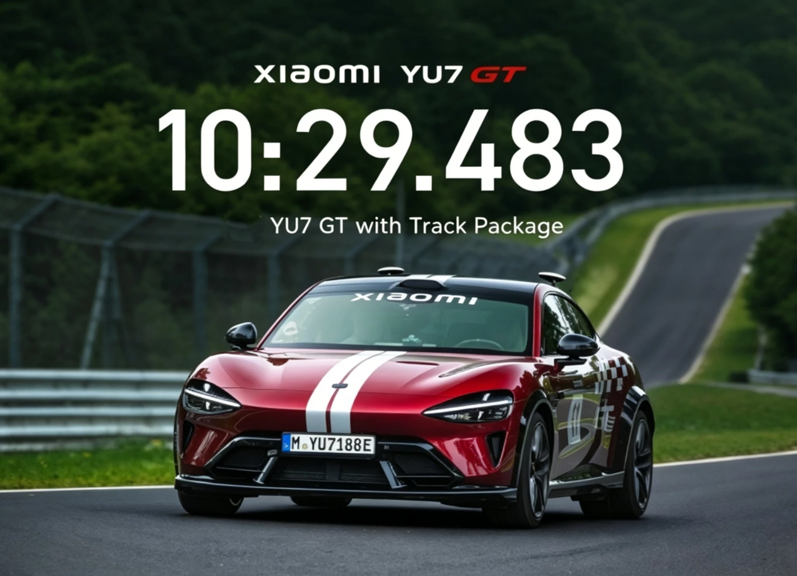 Xiaomi YU7 GT ρεκόρ αυτόνομου στο Nurburgring