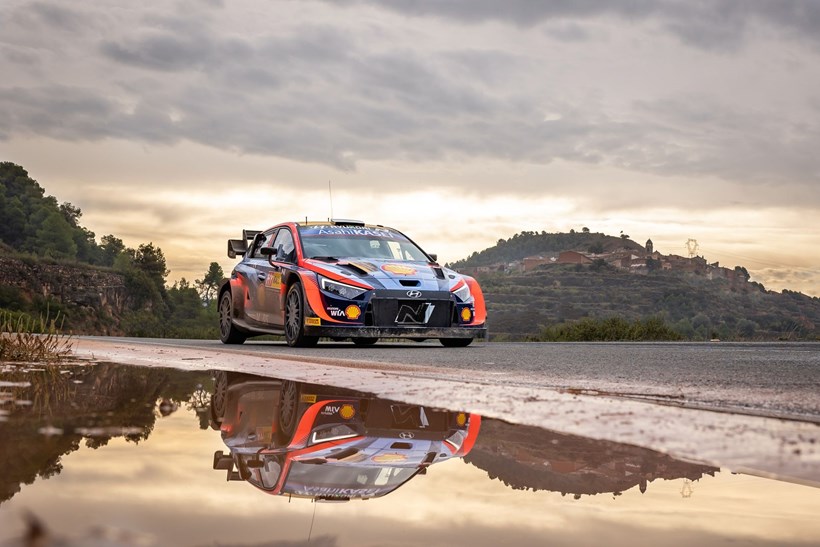 WRC Rally Spain Tanak