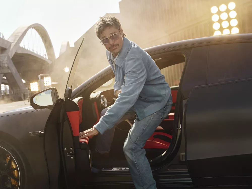 Mercedes-AMG GT 4-Door Coupe Brad Pitt