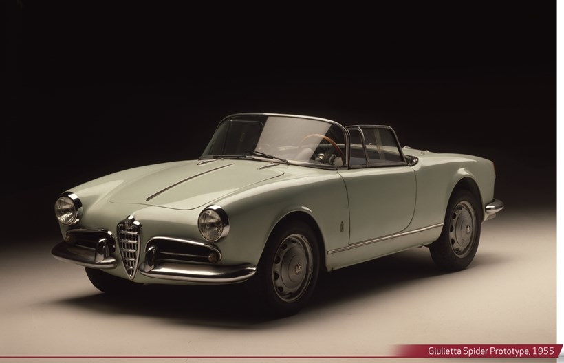 Alfa Romeo Giulietta Spider Prototype 1955