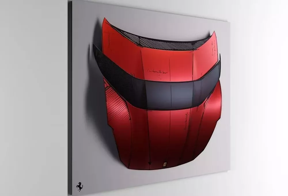 Ferrari Sketch Body