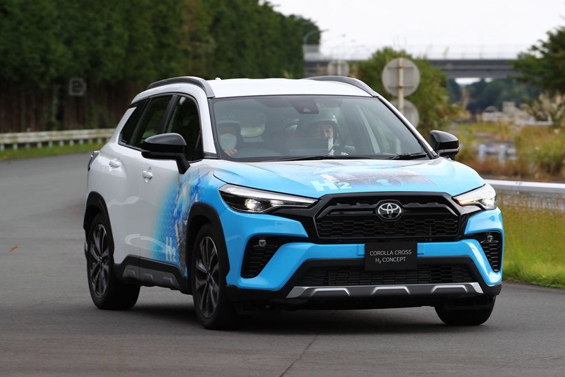 Το Toyota Corolla Cross υδρογόνου
