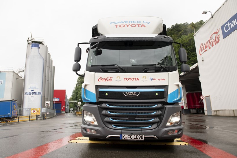 Toyota Φορτηγό υδρογόνου για την Coca Cola