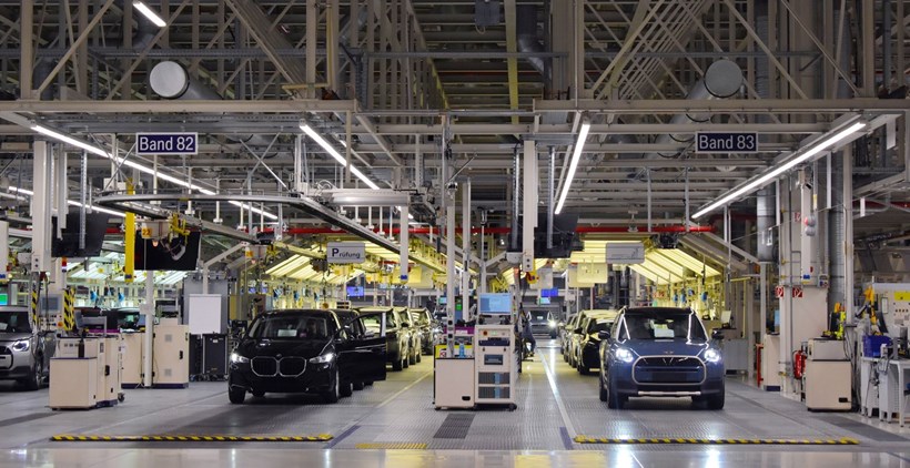 BMW αυτόνομη οδήγηση εντός εργοστασίου