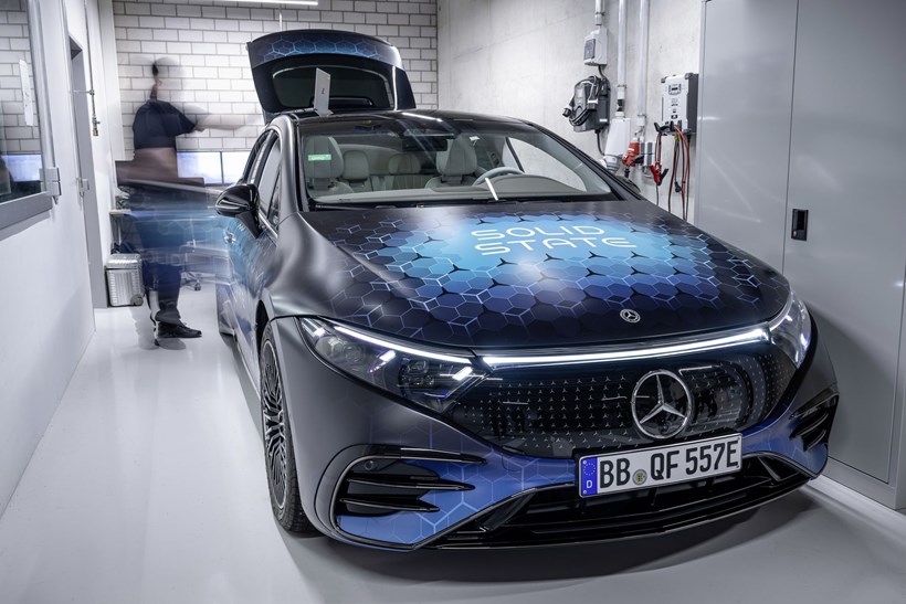 Mercedes-Benz solid state μπαταρίες ηλεκτρικών αυτοκινήτων