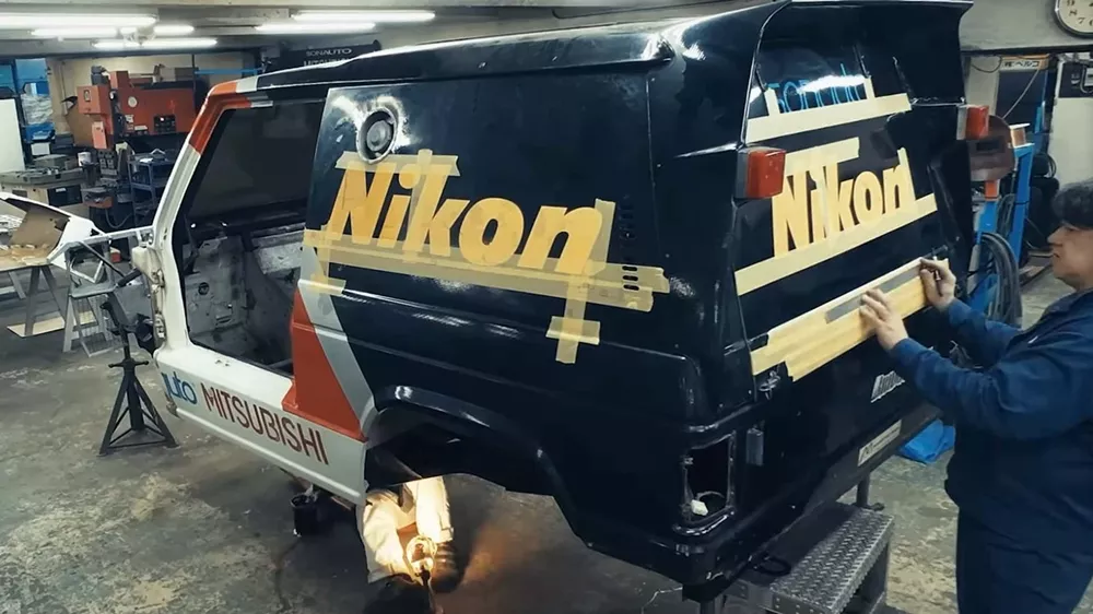 Mitsubishi Pajero Evolution Dakar Restoration