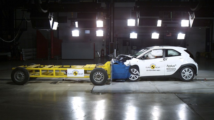 Toyota Aygo X Crash Test Euroncap
