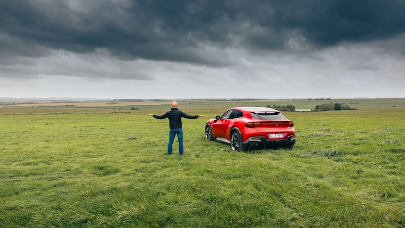 Ferrari Purosangue TopGear Test